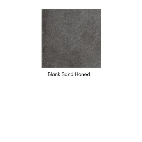 Dark gray honed color fire pit